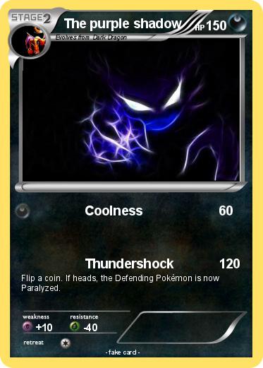 Pokemon The purple shadow