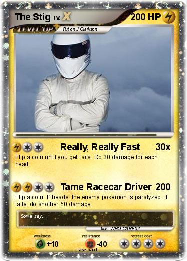 Pokemon The Stig