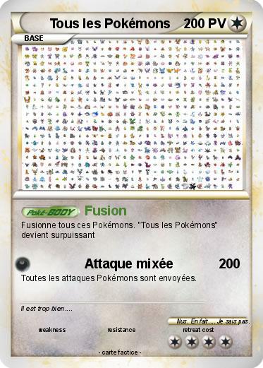 Pokemon Tous les Pokémons