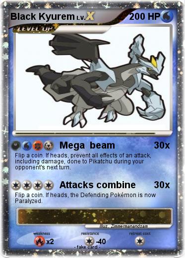 Pokemon Black Kyurem