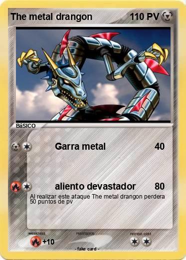Pokemon The metal drangon