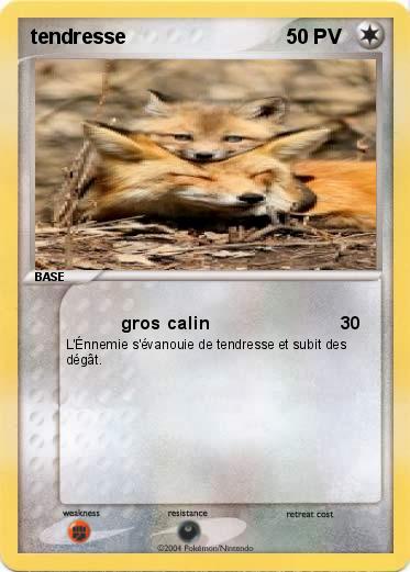 Pokemon tendresse