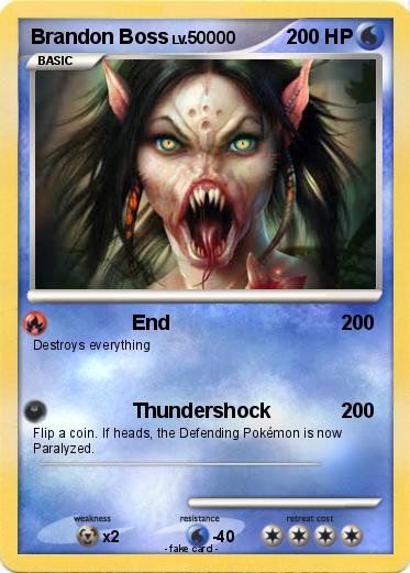 Pokemon Brandon Boss