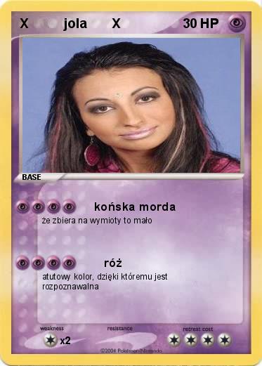 Pokemon X          jola       X