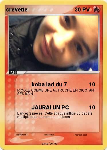 Pokemon crevette