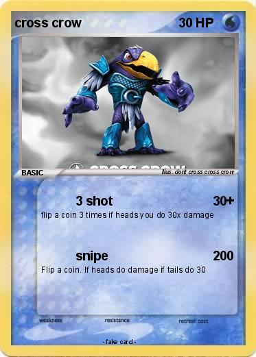 Pokemon cross crow