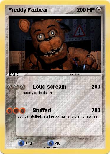 Pokemon Freddy Fazbear