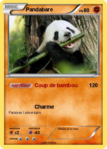Pokemon Pandabare