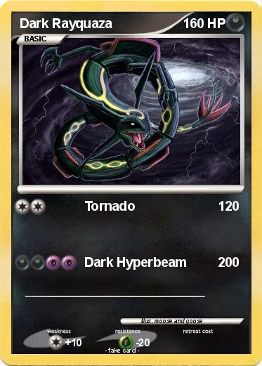 Pokemon Dark Rayquaza