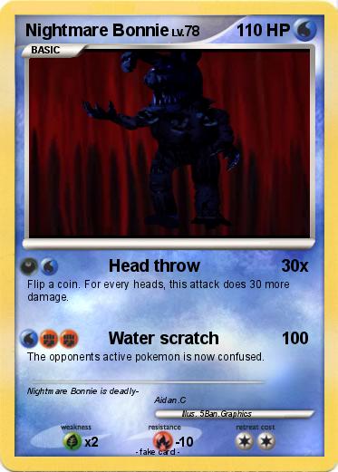 Pokemon Nightmare Bonnie