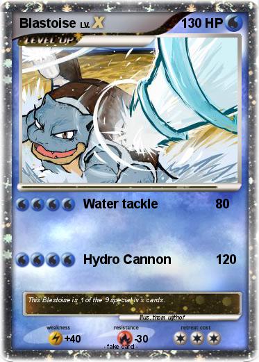 Pokemon Blastoise
