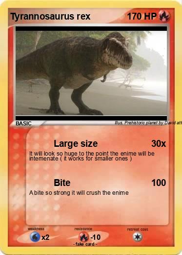 Pokemon Tyrannosaurus rex