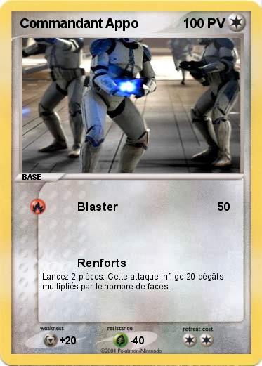 Pokemon Commandant Appo
