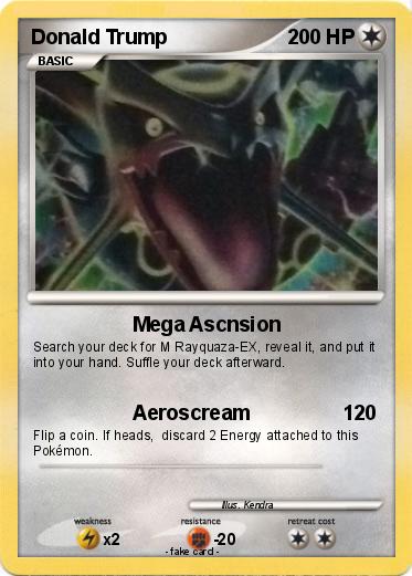 Pokemon Donald Trump