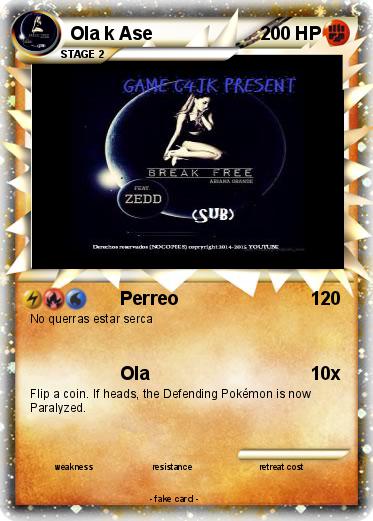 Pokemon Ola k Ase