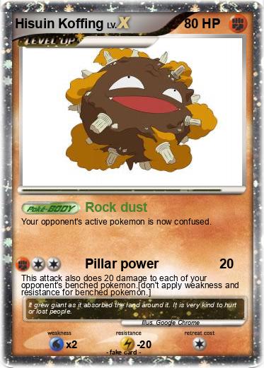 Pokemon Hisuin Koffing