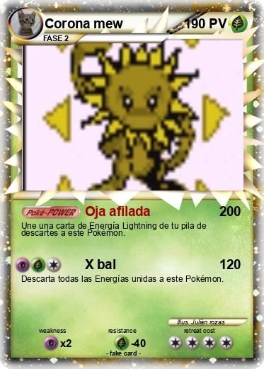 Pokemon Corona mew