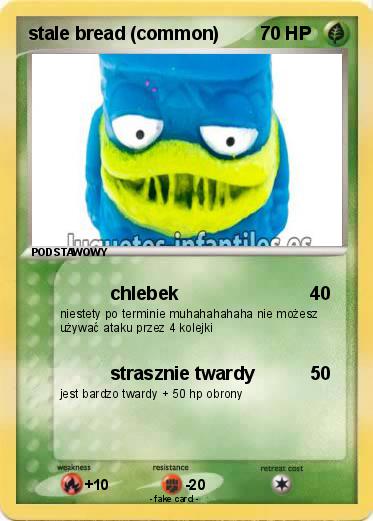 Pokemon stale bread (common)