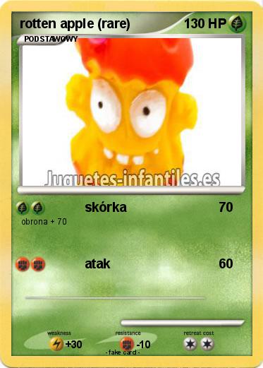 Pokemon rotten apple (rare)