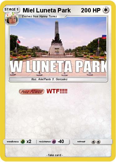 Pokemon Miel Luneta Park
