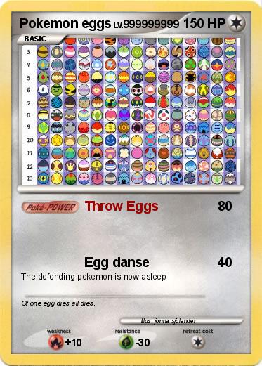 Pokemon Pokemon eggs