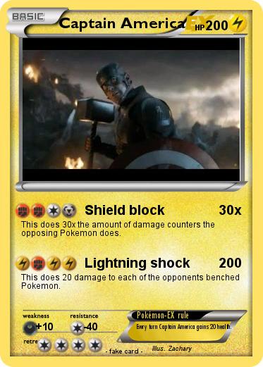 Pokemon Captain America