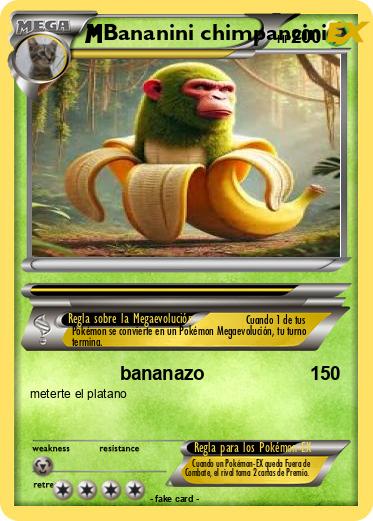 Pokemon Bananini chimpancini