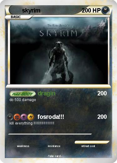 Pokemon skyrim