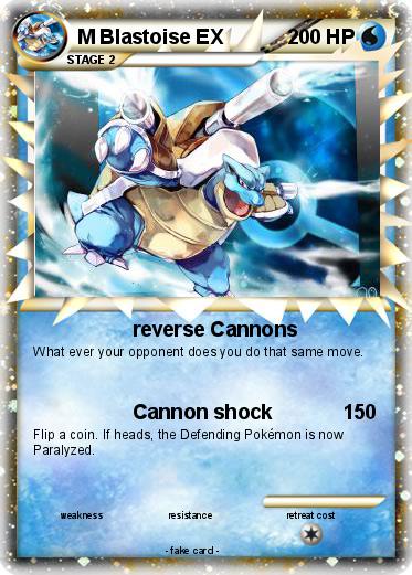 Pokemon M Blastoise EX
