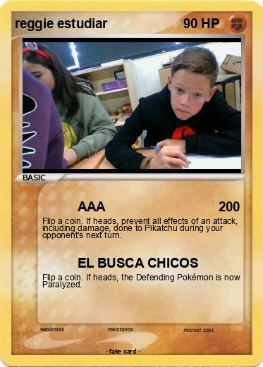 Pokemon reggie estudiar