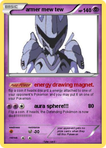 Pokemon armer mew tew