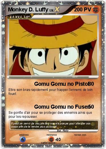 Pokemon Monkey D. Luffy