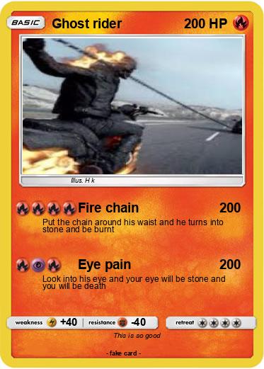 Pokemon Ghost rider