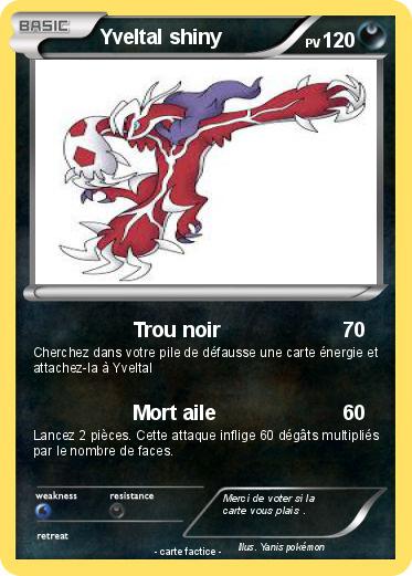Pokemon Yveltal shiny