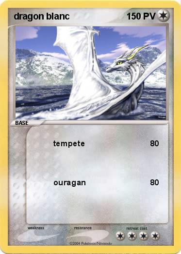 Pokemon dragon blanc