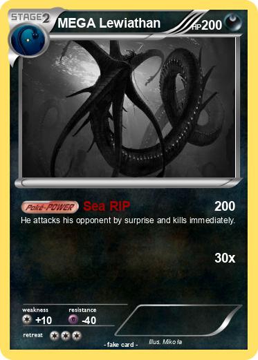 Pokemon MEGA Lewiathan