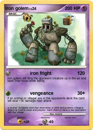 Pokemon Iron golem