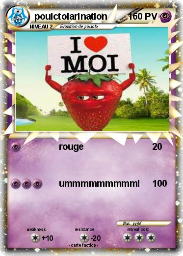 Pokemon pouictolarination