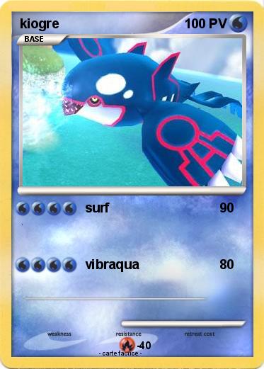 Pokemon kiogre