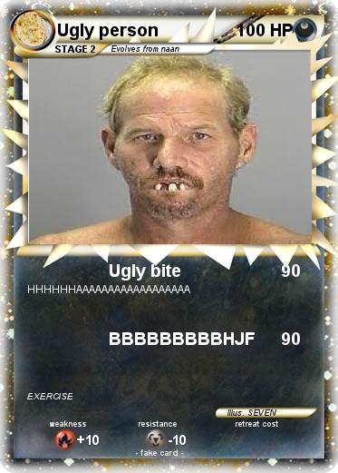 Pokemon Ugly person