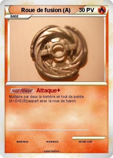 Pokemon Roue de fusion (A)