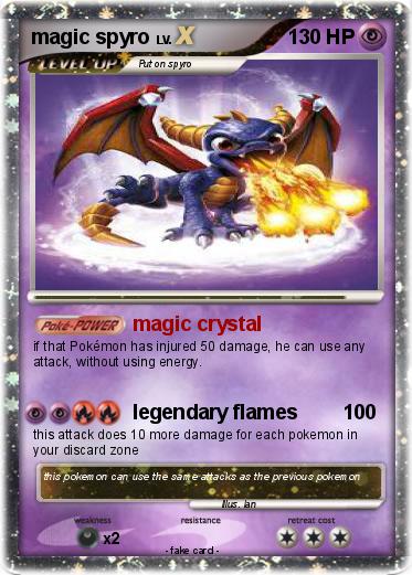 Pokemon magic spyro