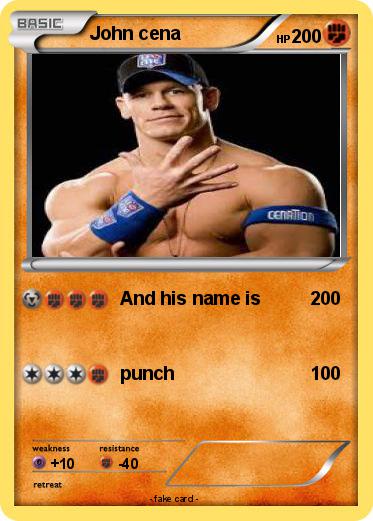 Pokemon John cena