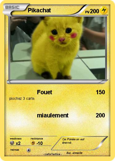 Pokemon Pikachat