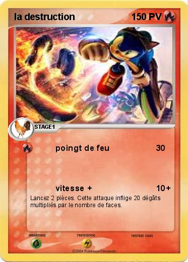 Pokemon la destruction 