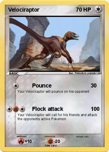 Pokemon Velociraptor