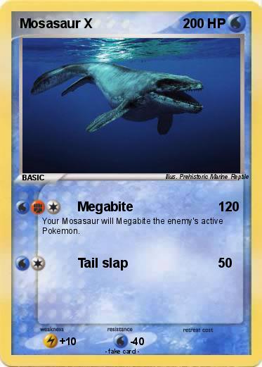 Pokemon Mosasaur X
