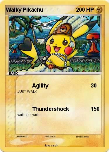 Pokemon Walky Pikachu