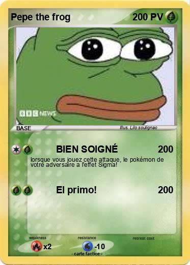 Pokemon Pepe the frog