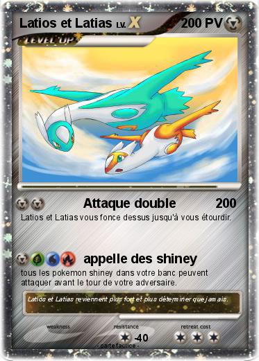 Pokemon Latios et Latias